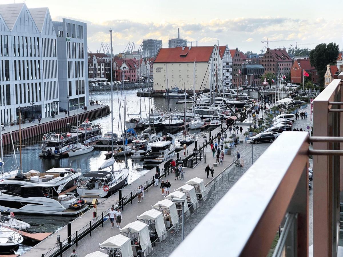 Waterlane W Oknami Na Rzeke - Marina View - Comfy Apartments Gdaňsk Exteriér fotografie